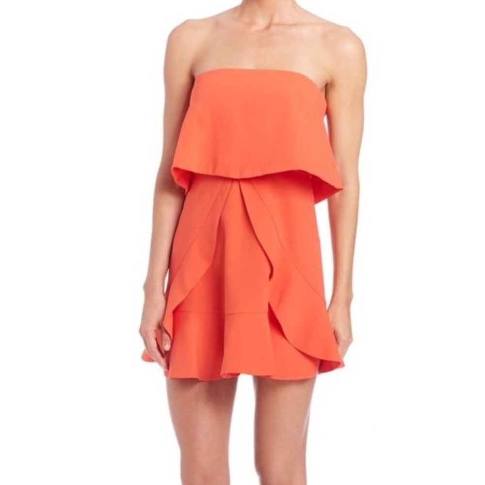 BGBC strapless mini dress